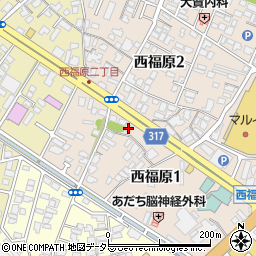 Ａｇｕｈａｉｒｓｅｒｅｎａ・西福原店周辺の地図