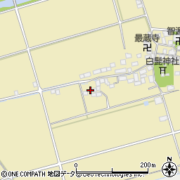 滋賀県長浜市湖北町今西392周辺の地図