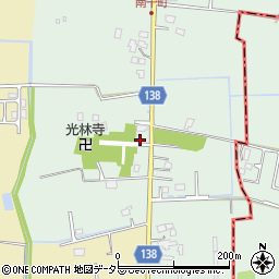 千葉県茂原市千町1950周辺の地図