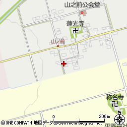 滋賀県長浜市山ノ前町318周辺の地図