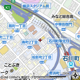 ライオンズマンション石川町周辺の地図