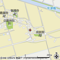 滋賀県長浜市湖北町今西645周辺の地図