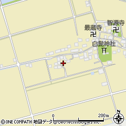 滋賀県長浜市湖北町今西419周辺の地図