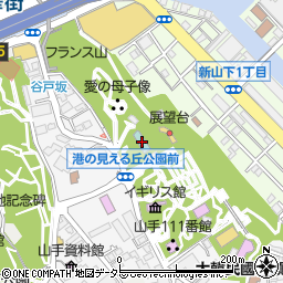 ＫＫＲポートヒル横浜周辺の地図