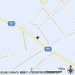 鳥取県倉吉市国府周辺の地図