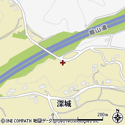 千葉県市原市深城423周辺の地図