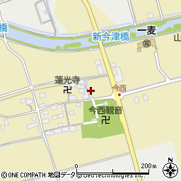 滋賀県長浜市湖北町今西593周辺の地図