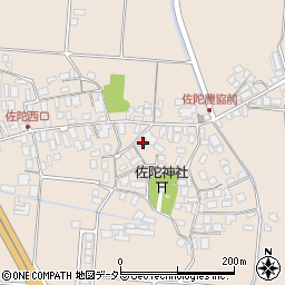 鳥取県米子市淀江町佐陀147周辺の地図