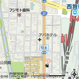 京都府舞鶴市引土161周辺の地図