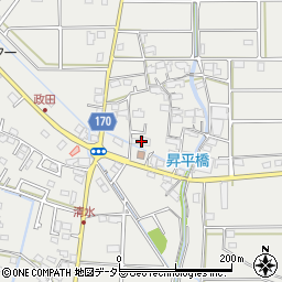 岐阜県本巣市政田2692周辺の地図