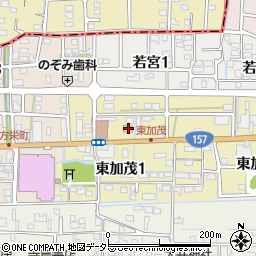 ファミリーマート北方加茂店周辺の地図