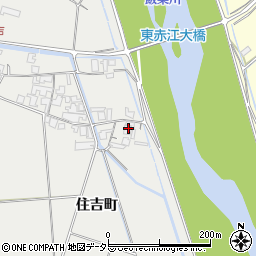 島根県安来市赤江町住吉町1960周辺の地図