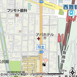 京都府舞鶴市引土162周辺の地図