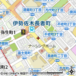 神奈川県横浜市中区長者町4丁目周辺の地図