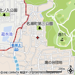神奈川県横浜市戸塚区名瀬町3127周辺の地図