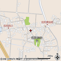鳥取県米子市淀江町佐陀130周辺の地図