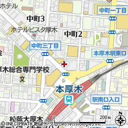 株式会社三井住友銀行　厚木ローンプラザ周辺の地図