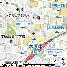 株式会社三井住友銀行　厚木エリア周辺の地図