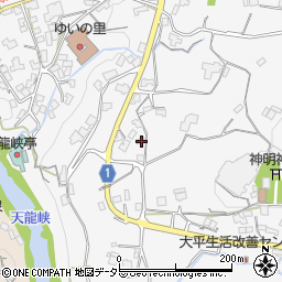 長野県飯田市龍江7472周辺の地図