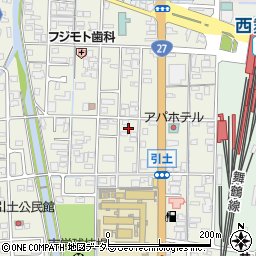 京都府舞鶴市引土167周辺の地図