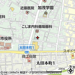元禄荘周辺の地図