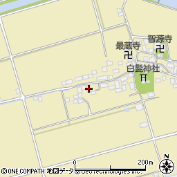 滋賀県長浜市湖北町今西427周辺の地図