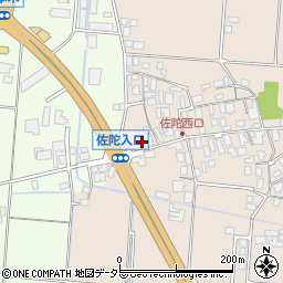 鳥取県米子市淀江町佐陀543周辺の地図