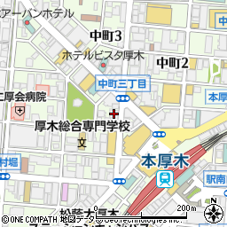 三井住友信託銀行厚木支店 ＡＴＭ周辺の地図