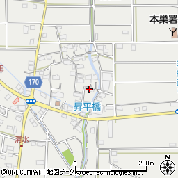 岐阜県本巣市政田2688周辺の地図