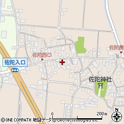 鳥取県米子市淀江町佐陀123周辺の地図