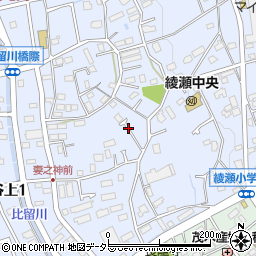 神奈川県綾瀬市深谷上6丁目28周辺の地図
