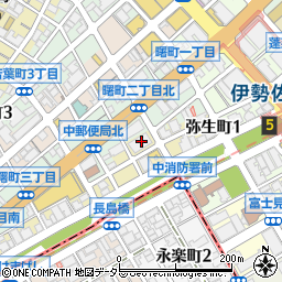 水三島紙工株式会社周辺の地図