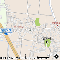 鳥取県米子市淀江町佐陀124周辺の地図