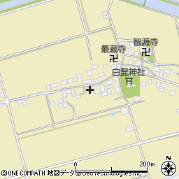 滋賀県長浜市湖北町今西430周辺の地図