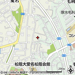 神奈川県厚木市愛名1125-17周辺の地図
