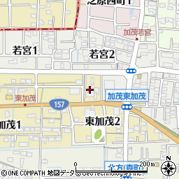 大垣西濃信用金庫北方支店周辺の地図