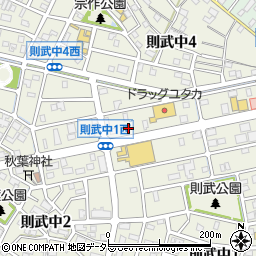 ほっともっと岐阜則武中店周辺の地図
