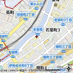 ベスト伊勢佐木町周辺の地図