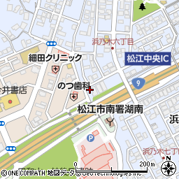 ネグロス電工株式会社松江出張所周辺の地図
