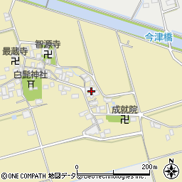 滋賀県長浜市湖北町今西647周辺の地図