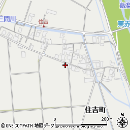 島根県安来市赤江町住吉町1353周辺の地図