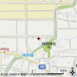 岐阜県本巣市下真桑816周辺の地図
