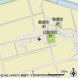 滋賀県長浜市湖北町今西434-2周辺の地図