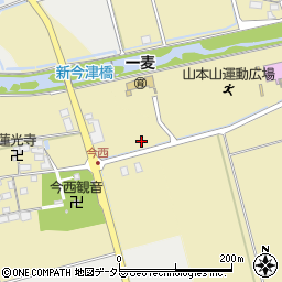 滋賀県長浜市湖北町今西2122周辺の地図