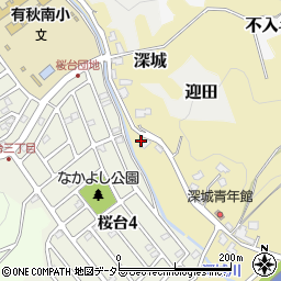 千葉県市原市深城187周辺の地図