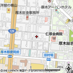 アイディーコート本厚木弐番館周辺の地図