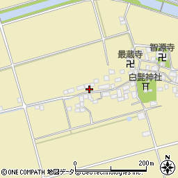 滋賀県長浜市湖北町今西744周辺の地図