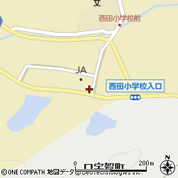 ＪＡしまね西田周辺の地図