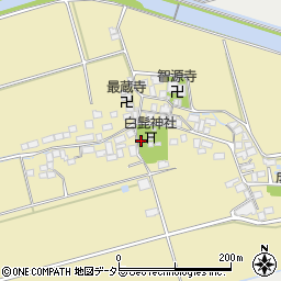 滋賀県長浜市湖北町今西457周辺の地図