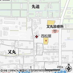 岐阜県岐阜市又丸3周辺の地図